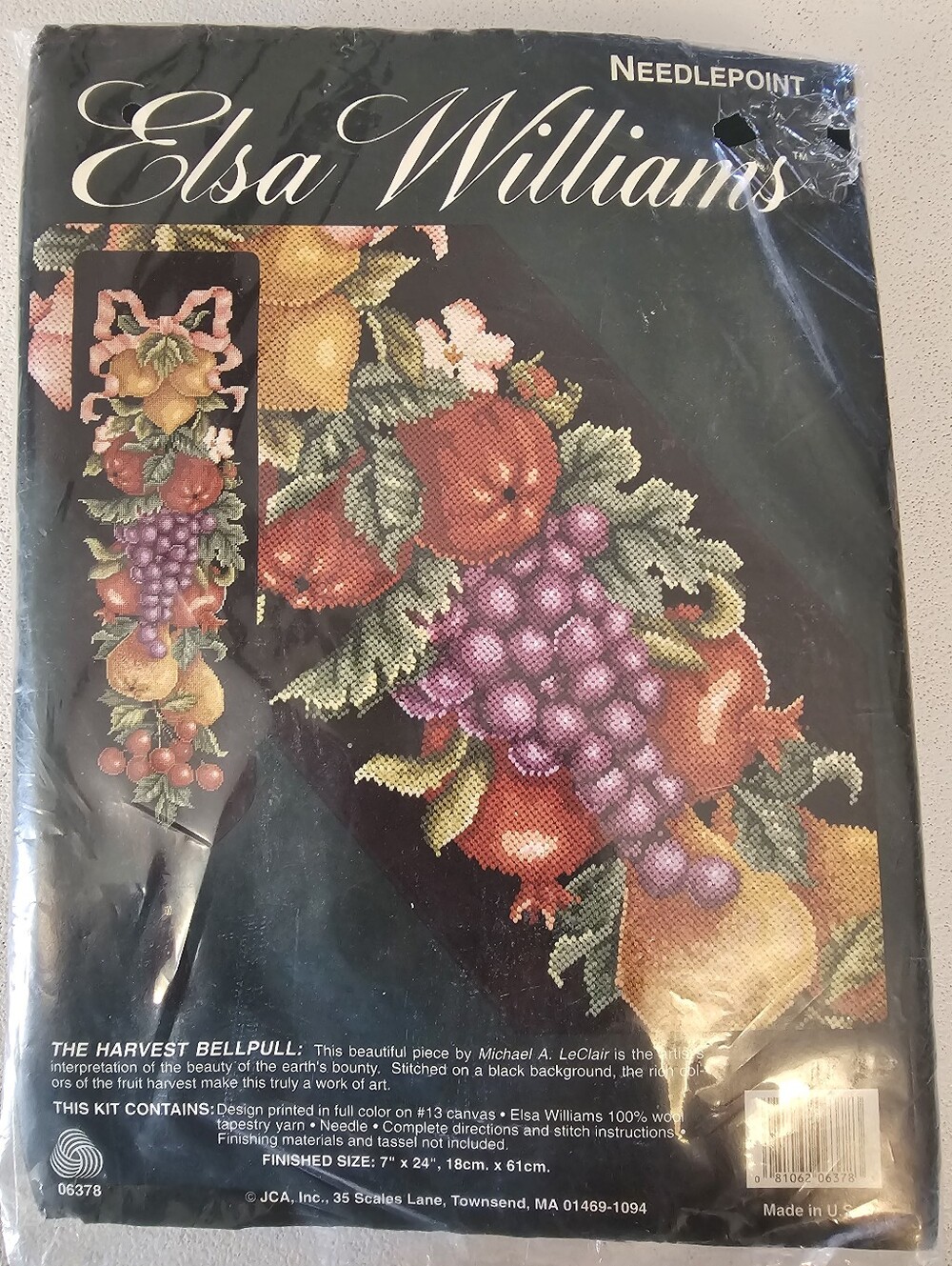 Vintage Elsa Williams Needlepoint Kit